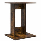 Tavolo laterale Rovere fumé 45 x 40 x 62,5 cm Legno multistrato