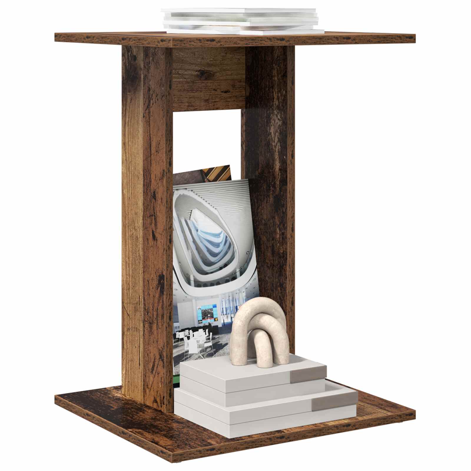 Tavolo laterale Legno vecchio 45 x 40 x 62,5 cm