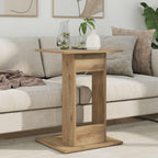 Tavolo laterale Rovere artigianale 45 x 40 x 62,5 cm