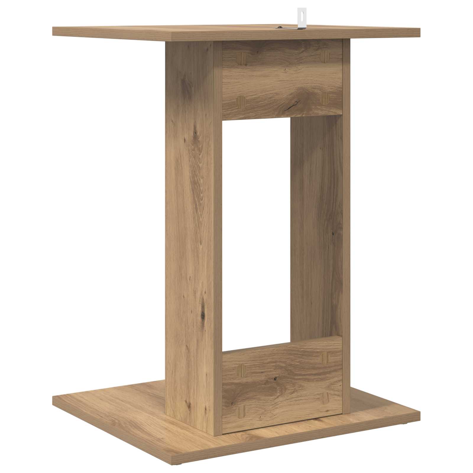 Tavolo laterale Rovere artigianale 45 x 40 x 62,5 cm