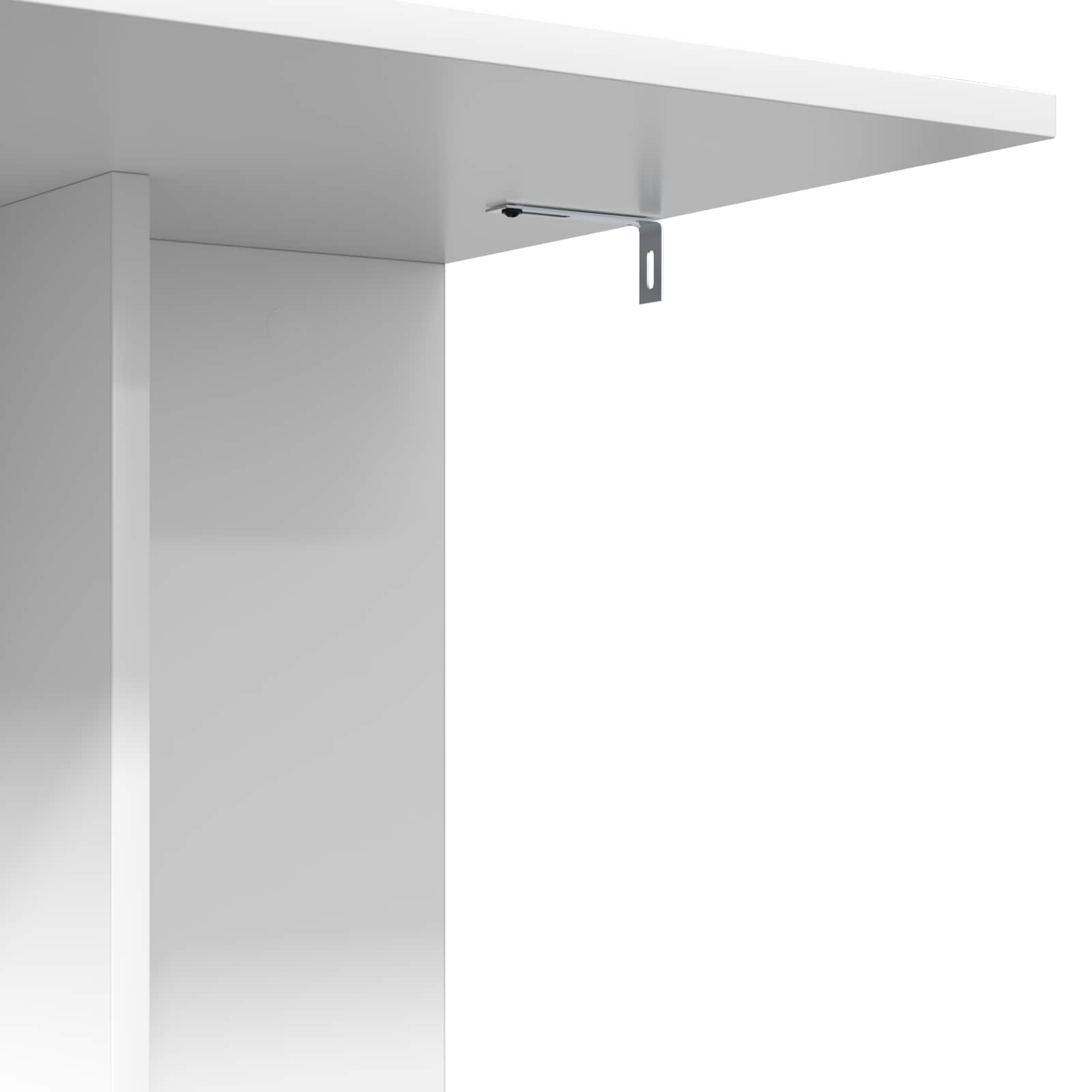 Tavolo laterale Bianco 45 x 40 x 62,5 cm Legno multistrato