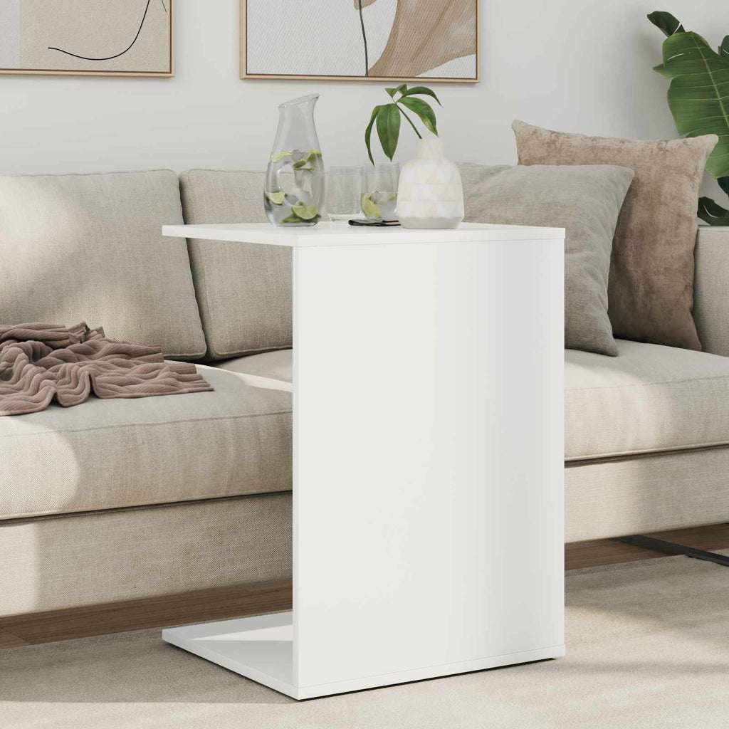 Tavolo laterale Bianco 45 x 40 x 62,5 cm Legno multistrato