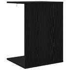 Tavolo laterale Rovere Nero 45 x 40 x 62,5 cm Legno multistrato
