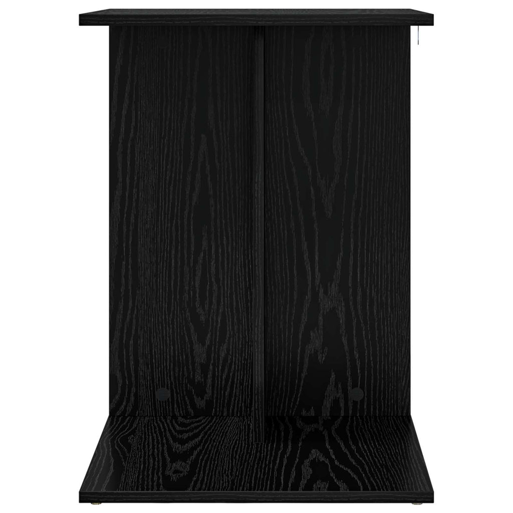 Tavolo laterale Rovere Nero 45 x 40 x 62,5 cm Legno multistrato