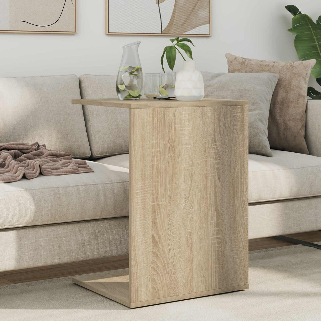 Tavolo laterale Rovere Sonoma 45 x 40 x 62,5 cm