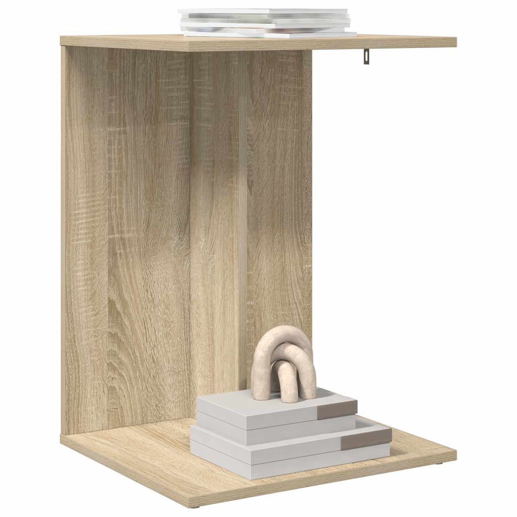 Tavolo laterale Rovere Sonoma 45 x 40 x 62,5 cm