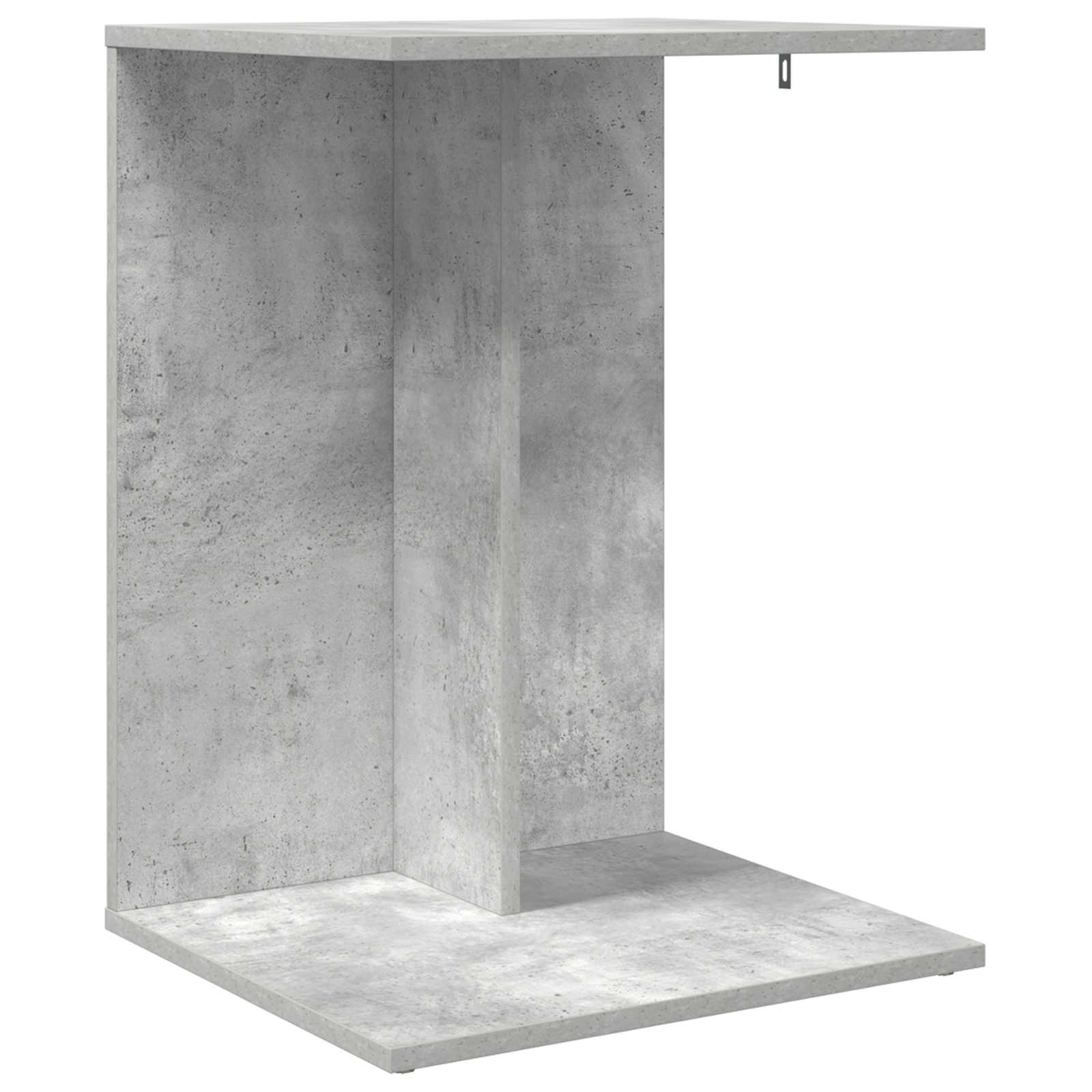 Tavolo laterale Grigio cemento 45 x 40 x 62,5 cm