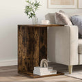 Tavolo laterale Rovere fumé 45 x 40 x 62,5 cm Legno multistrato