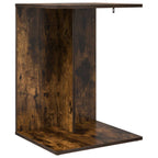 Tavolo laterale Rovere fumé 45 x 40 x 62,5 cm Legno multistrato
