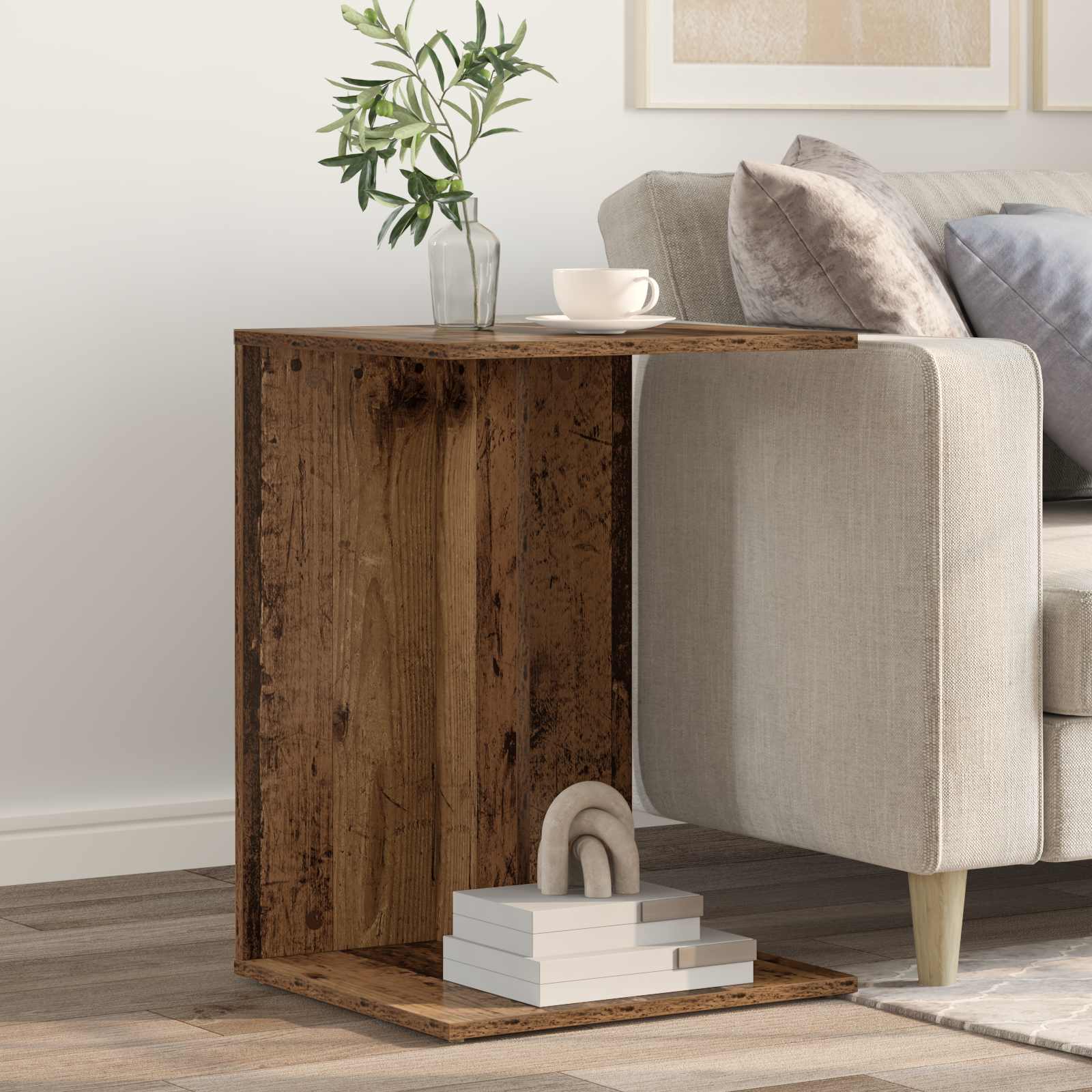 Tavolo laterale Legno vecchio 45 x 40 x 62,5 cm