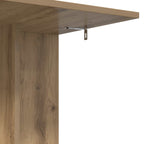 Tavolo laterale Rovere artigianale 45 x 40 x 62,5 cm