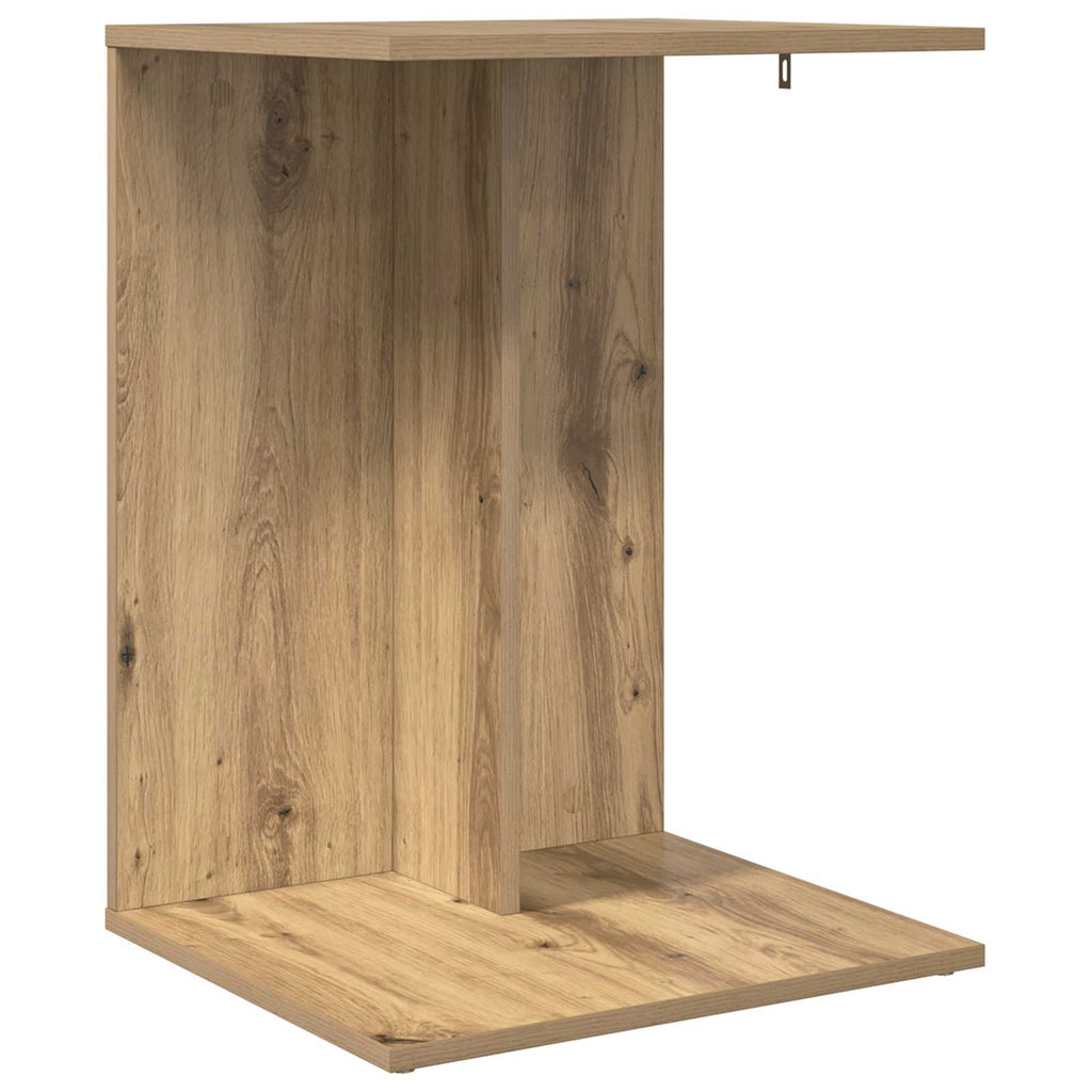 Tavolo laterale Rovere artigianale 45 x 40 x 62,5 cm