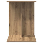 Tavolo laterale Rovere artigianale 45 x 40 x 62,5 cm