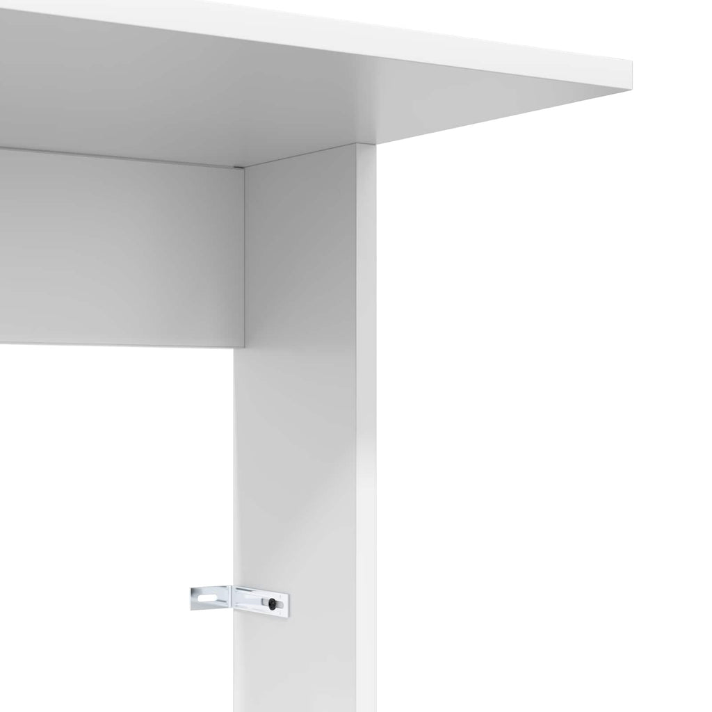 Tavolo laterale Bianco 40 x 38 x 62,5 cm Legno multistrato