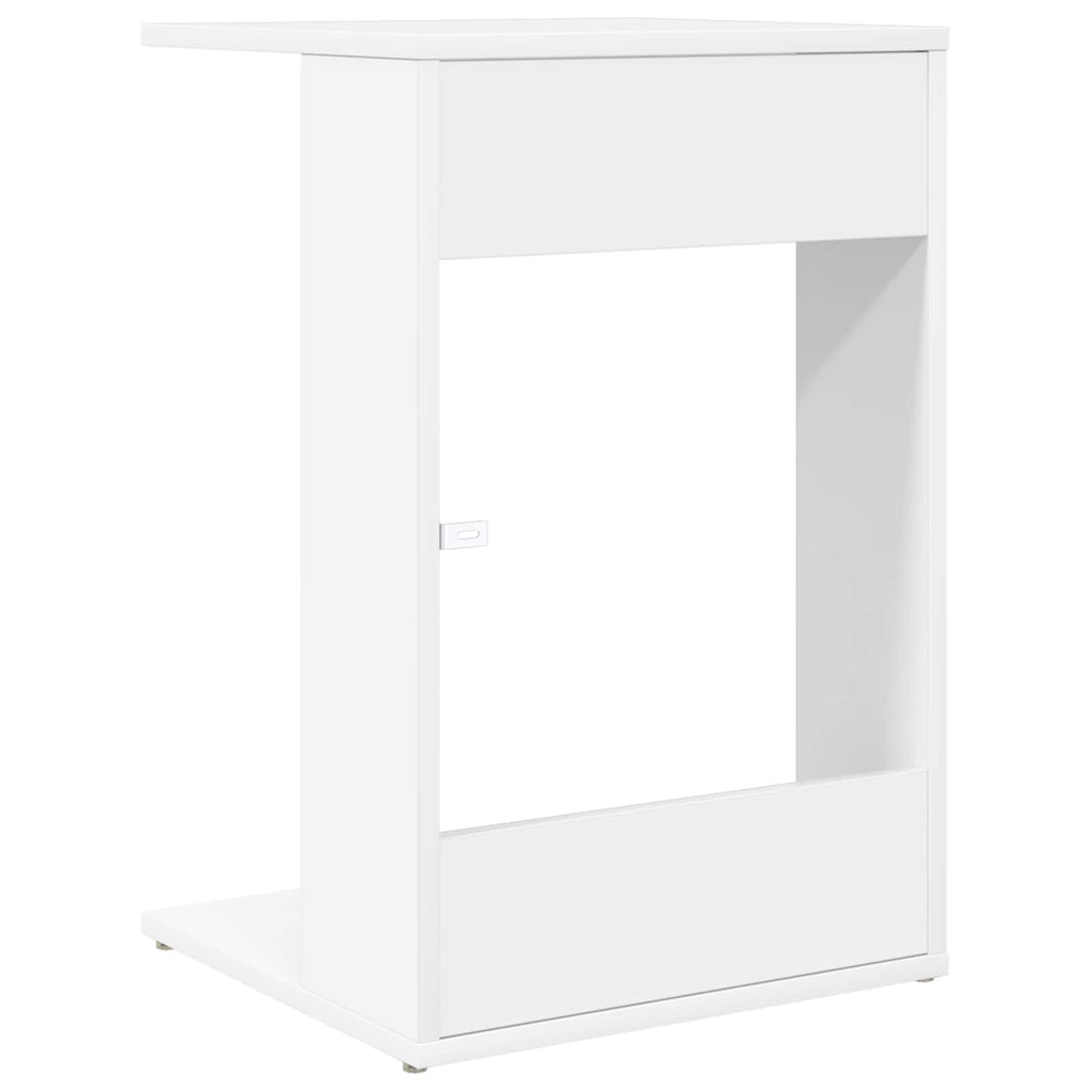 Tavolo laterale Bianco 40 x 38 x 62,5 cm Legno multistrato