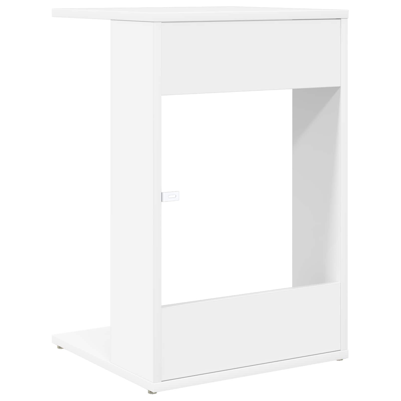 Tavolo laterale Bianco 40 x 38 x 62,5 cm Legno multistrato