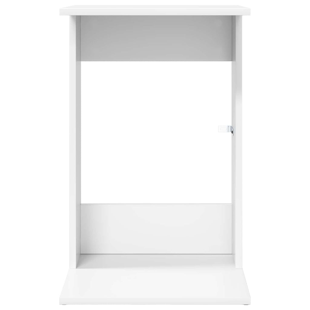 Tavolo laterale Bianco 40 x 38 x 62,5 cm Legno multistrato