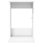 Tavolo laterale Bianco 40 x 38 x 62,5 cm Legno multistrato
