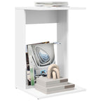 Tavolo laterale Bianco 40 x 38 x 62,5 cm Legno multistrato