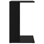 Tavolo laterale Rovere Nero 40 x 38 x 62,5 cm Legno multistrato