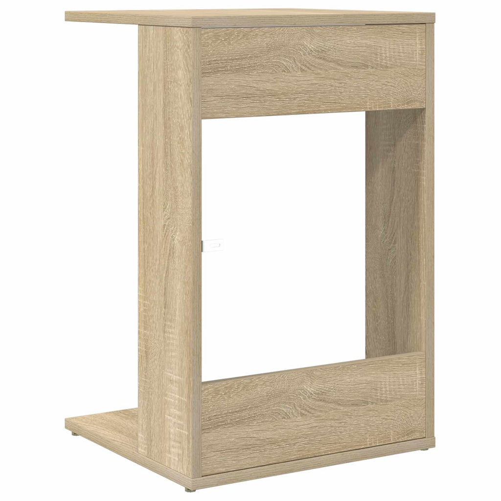 Tavolo laterale Rovere Sonoma 40 x 38 x 62,5 cm