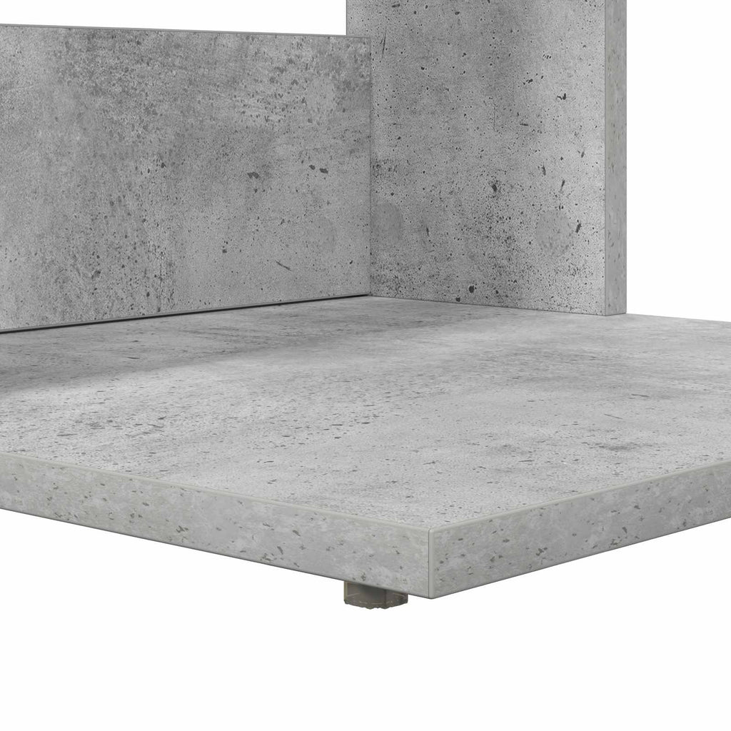 Tavolo laterale Grigio cemento 40 x 38 x 62,5 cm