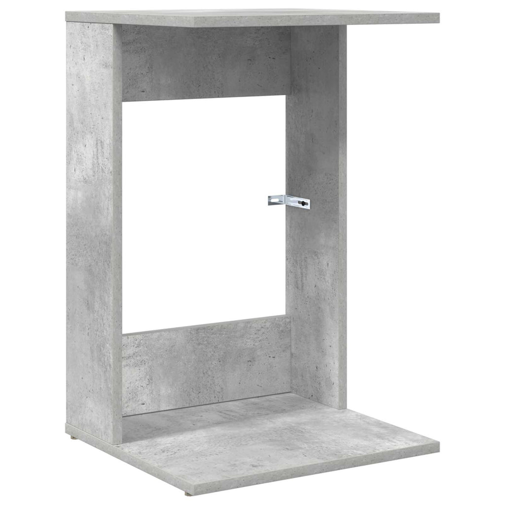 Tavolo laterale Grigio cemento 40 x 38 x 62,5 cm