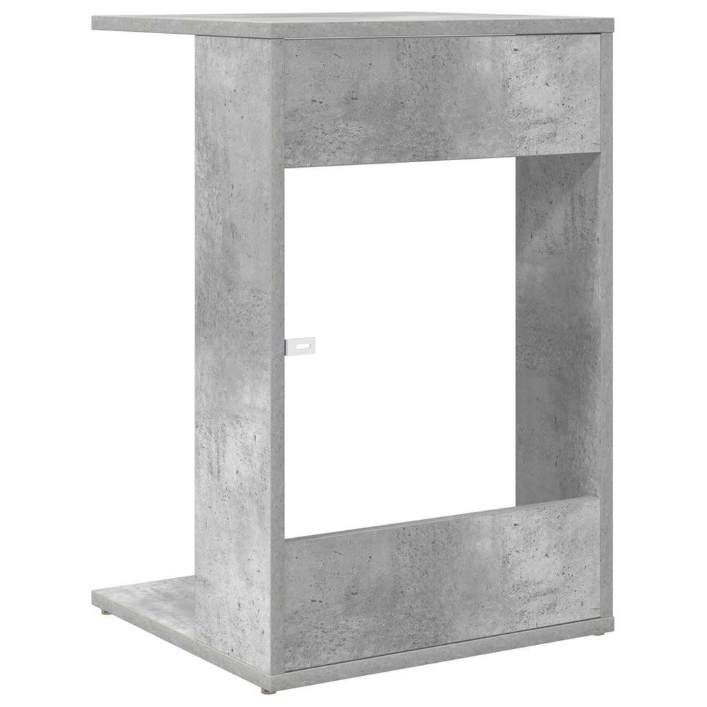 Tavolo laterale Grigio cemento 40 x 38 x 62,5 cm