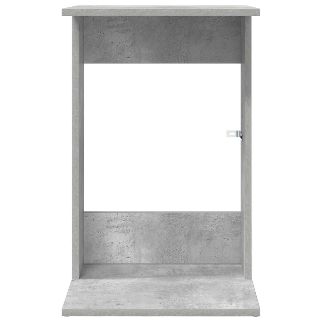 Tavolo laterale Grigio cemento 40 x 38 x 62,5 cm