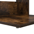 Tavolo laterale Rovere fumé 40 x 38 x 62,5 cm Legno multistrato