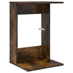 Tavolo laterale Rovere fumé 40 x 38 x 62,5 cm Legno multistrato