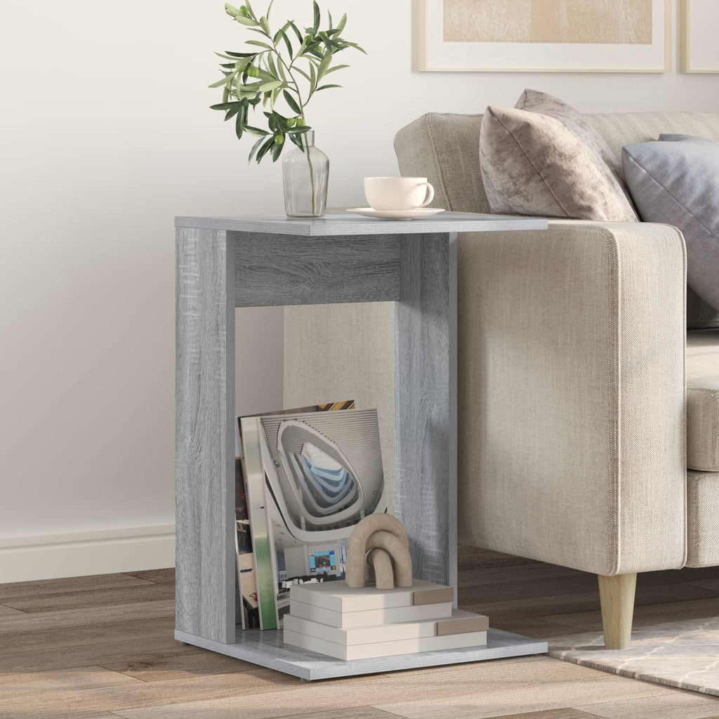 Tavolo laterale Grigio Sonoma 40 x 38 x 62,5 cm