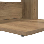 Tavolo laterale Rovere artigianale 40 x 38 x 62,5 cm