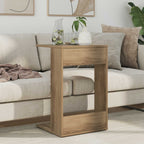 Tavolo laterale Rovere artigianale 40 x 38 x 62,5 cm