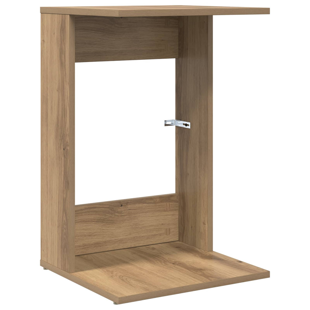 Tavolo laterale Rovere artigianale 40 x 38 x 62,5 cm