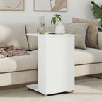 Tavolo laterale Bianco 40 x 35 x 60 cm Legno multistrato