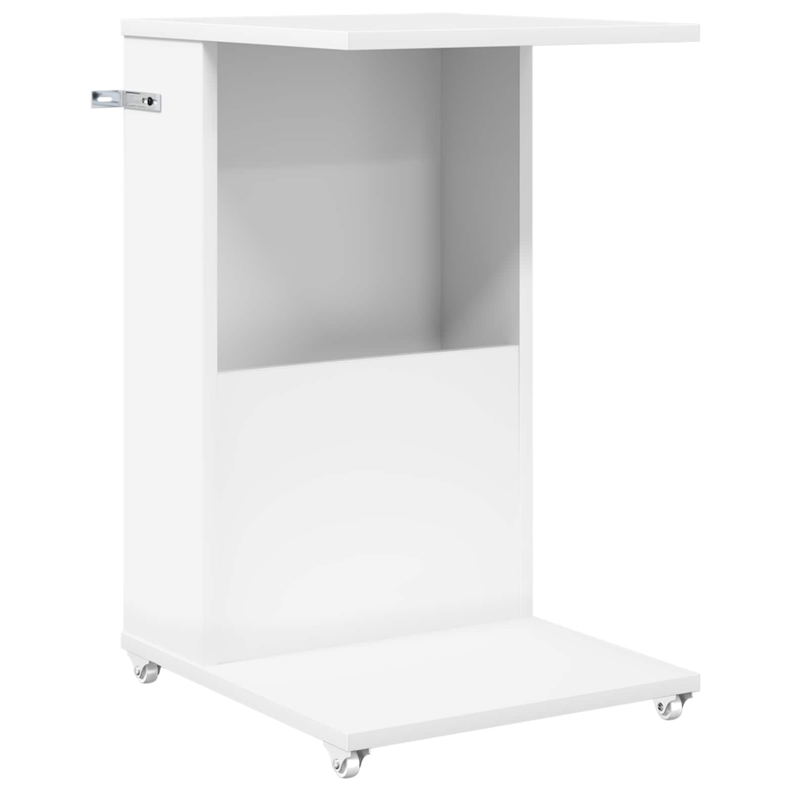 Tavolo laterale Bianco 40 x 35 x 60 cm Legno multistrato
