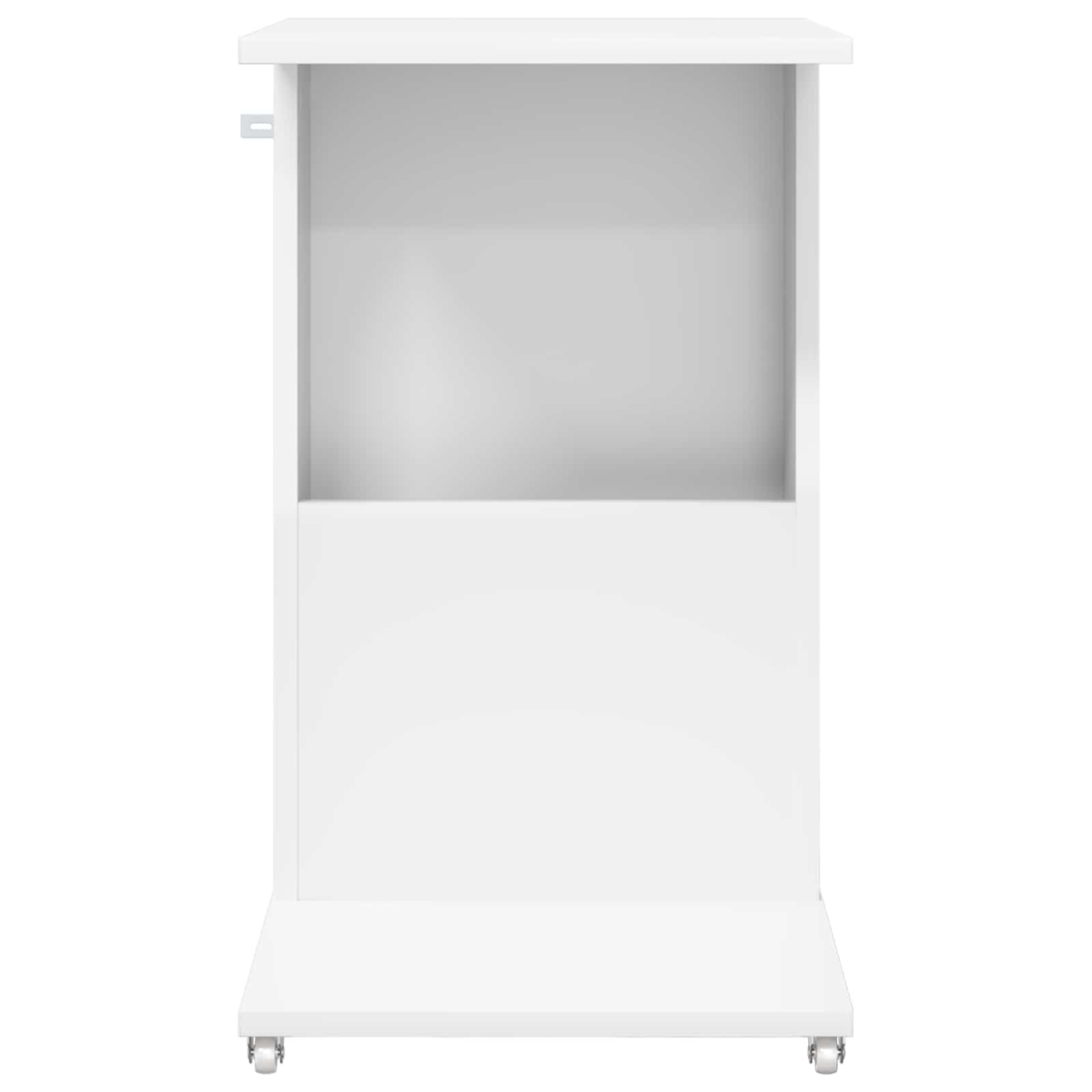 Tavolo laterale Bianco 40 x 35 x 60 cm Legno multistrato