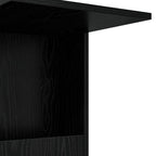 Tavolo laterale Rovere Nero 40 x 35 x 60 cm Legno multistrato