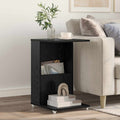 Tavolo laterale Rovere Nero 40 x 35 x 60 cm Legno multistrato