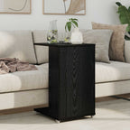 Tavolo laterale Rovere Nero 40 x 35 x 60 cm Legno multistrato