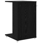 Tavolo laterale Rovere Nero 40 x 35 x 60 cm Legno multistrato