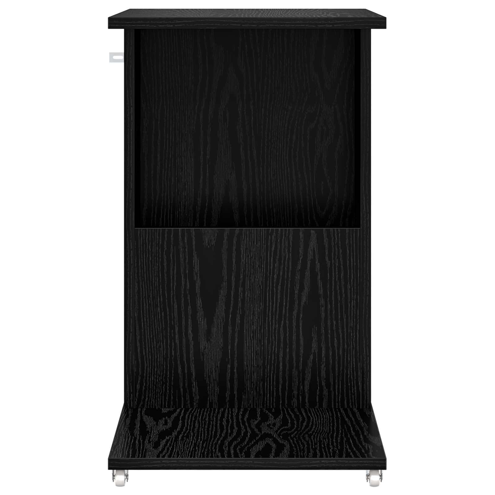 Tavolo laterale Rovere Nero 40 x 35 x 60 cm Legno multistrato