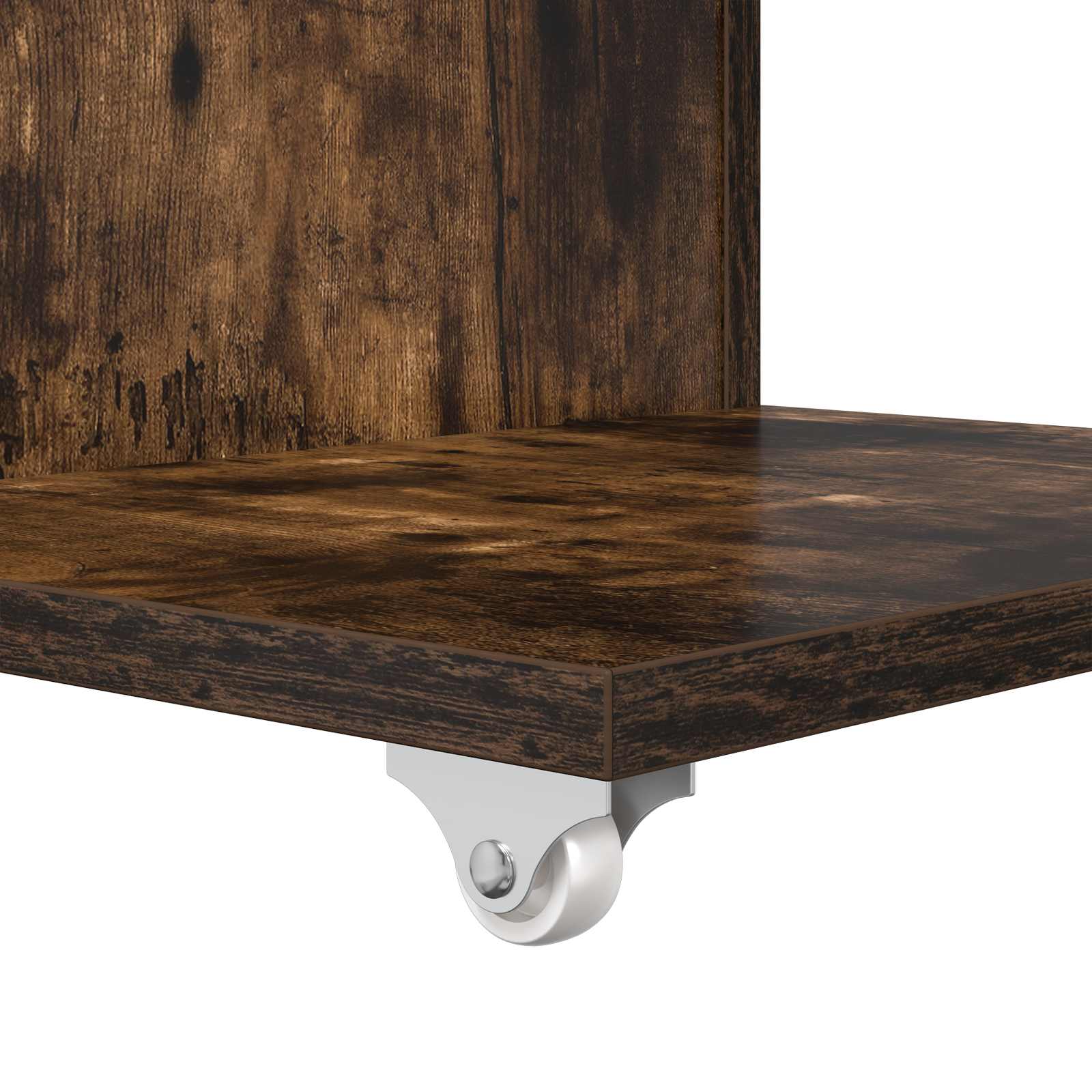 Tavolo laterale Rovere fumé 40 x 35 x 60 cm Legno multistrato