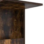 Tavolo laterale Rovere fumé 40 x 35 x 60 cm Legno multistrato