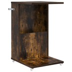 Tavolo laterale Rovere fumé 40 x 35 x 60 cm Legno multistrato