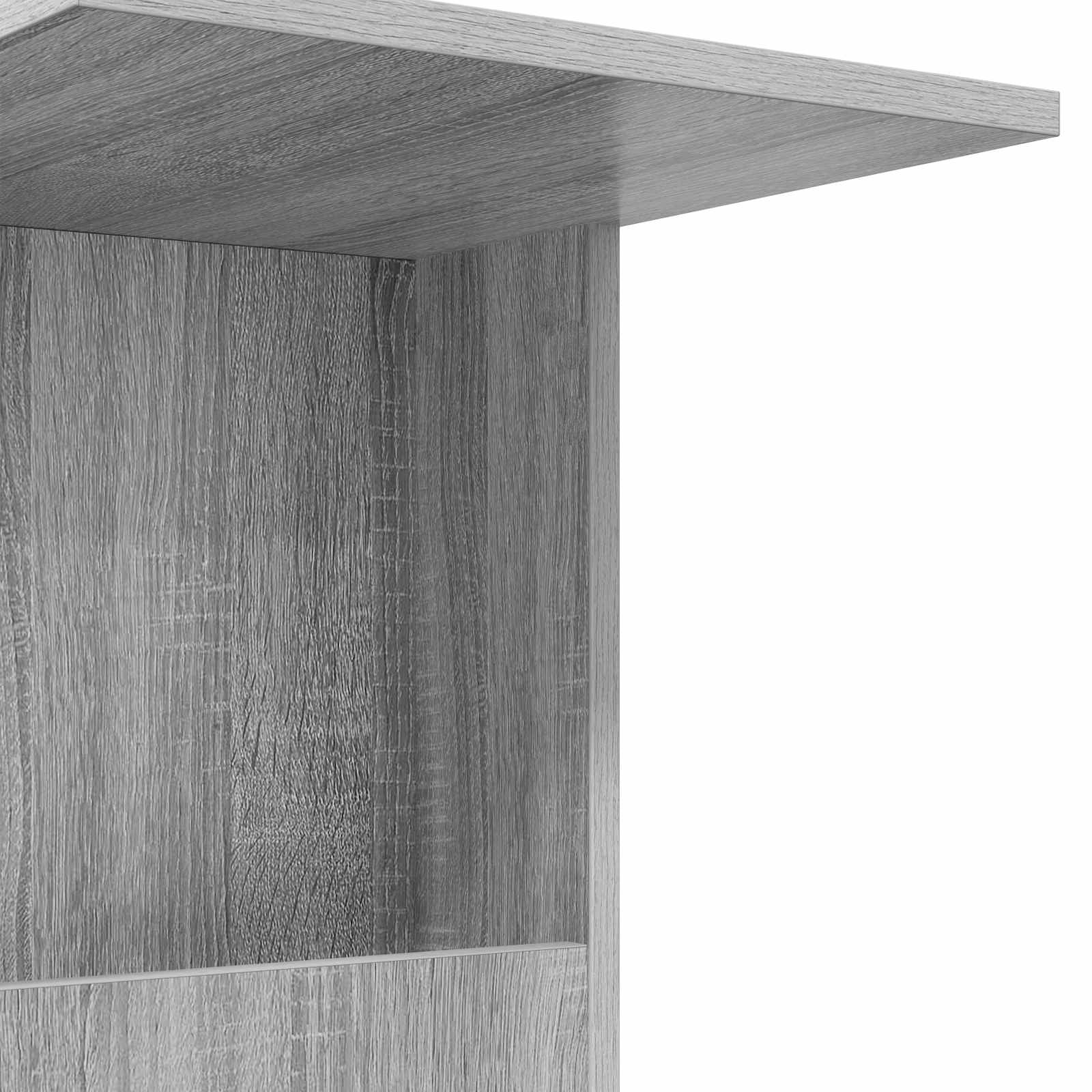 Tavolo laterale Grigio Sonoma 40 x 35 x 60 cm Legno multistrato