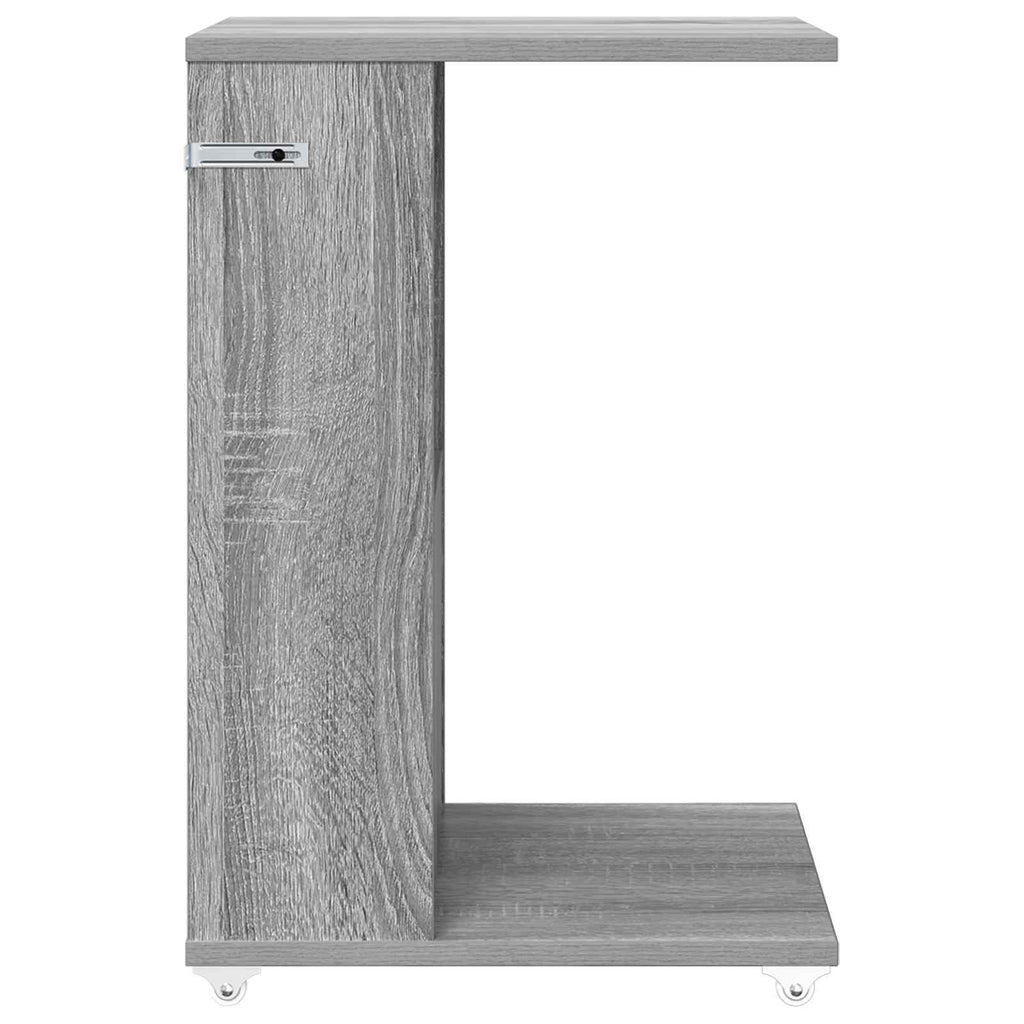 Tavolo laterale Grigio Sonoma 40 x 35 x 60 cm Legno multistrato