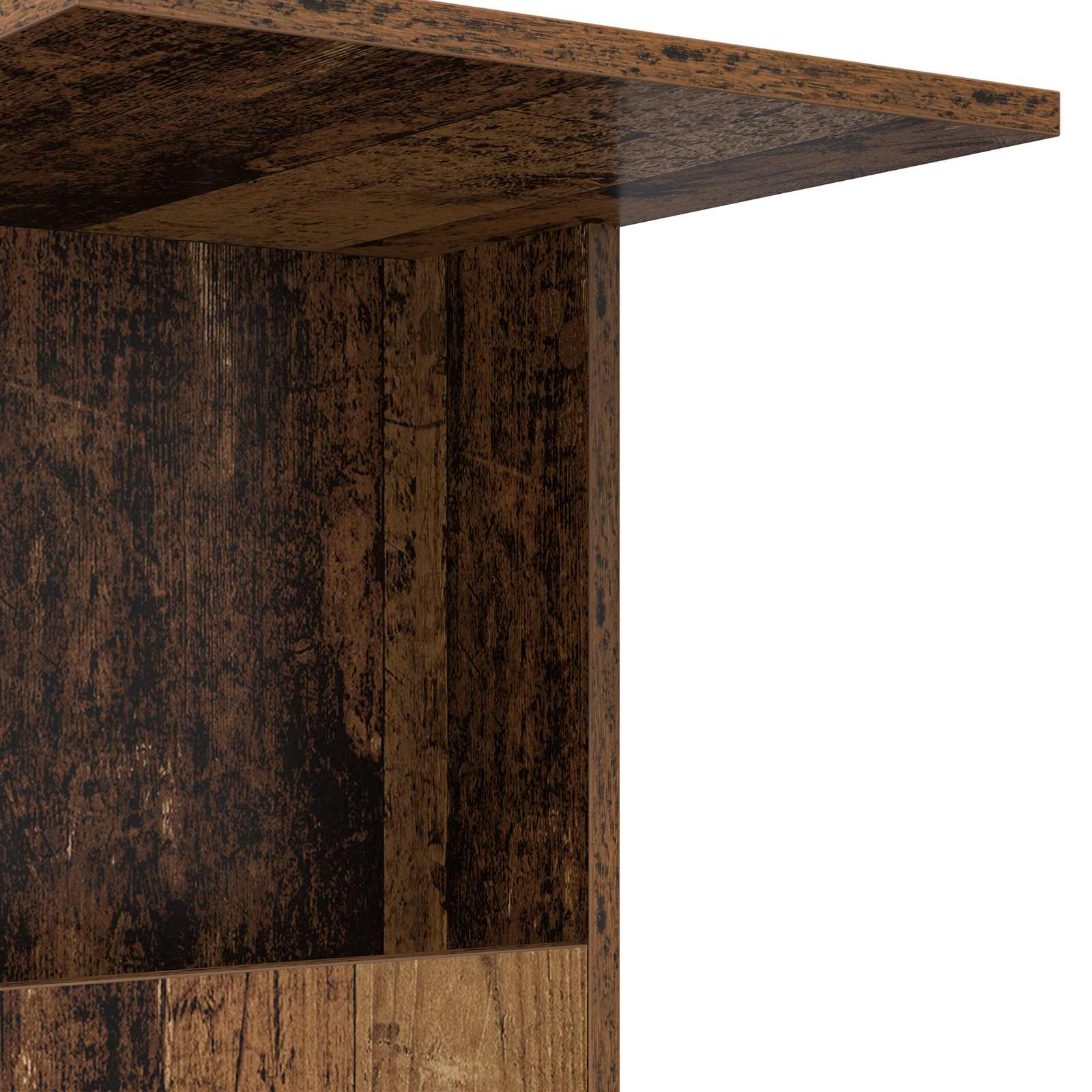 Tavolo laterale Legno vecchio 40 x 35 x 60 cm Legno multistrato