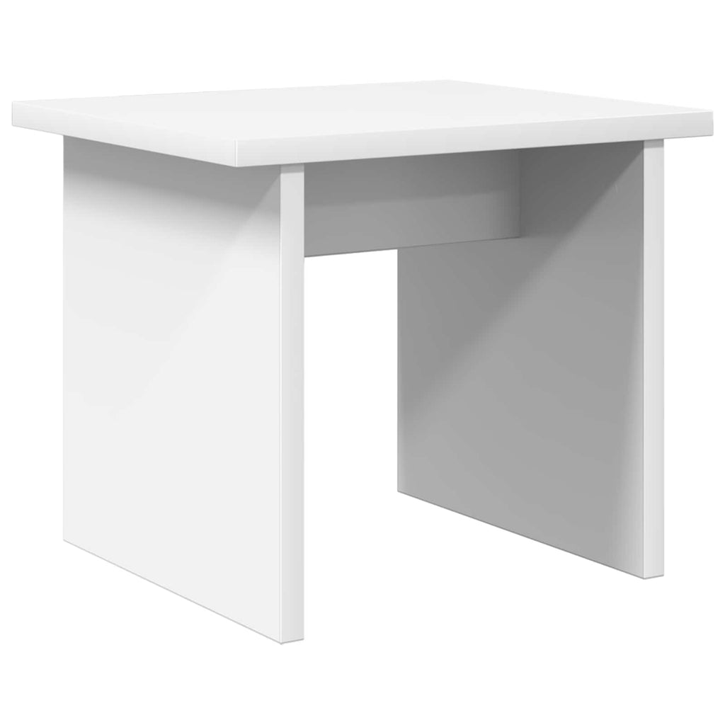 Mobile per scarpe 2 pcs Bianco Legno multistrato